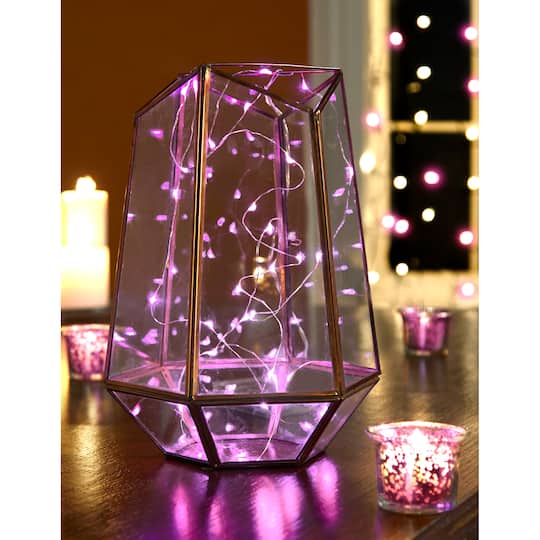 Apothecary & Company™ Decorative String Lights, Pink